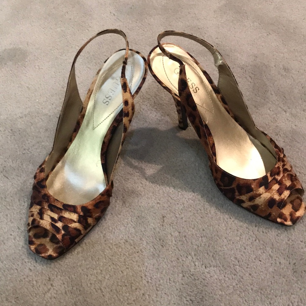 Guess by Marciano Leopard Heels